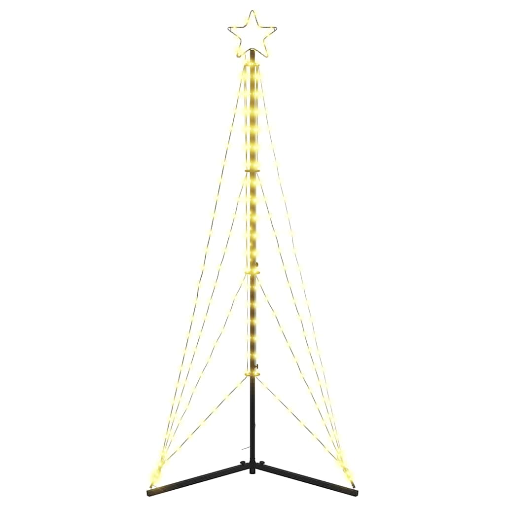LED julgran 363 LEDs varmvit 182 cm
