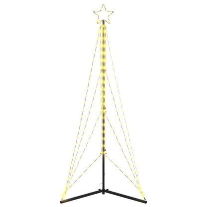 LED julgran 363 LEDs varmvit 182 cm