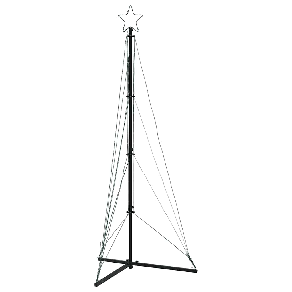 LED julgran 363 LEDs kallvit 182 cm