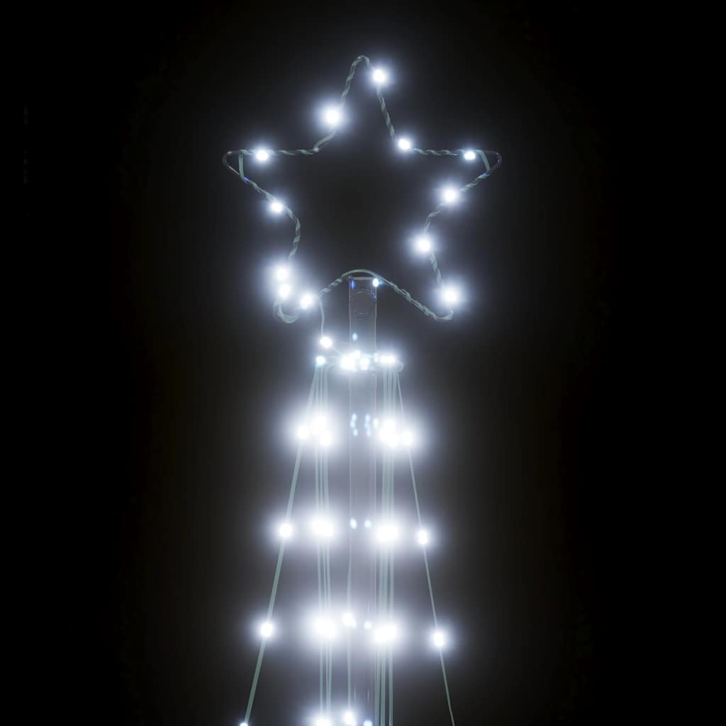 LED julgran 363 LEDs kallvit 182 cm