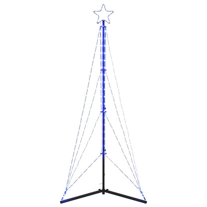 LED julgran 363 LEDs blå 182 cm