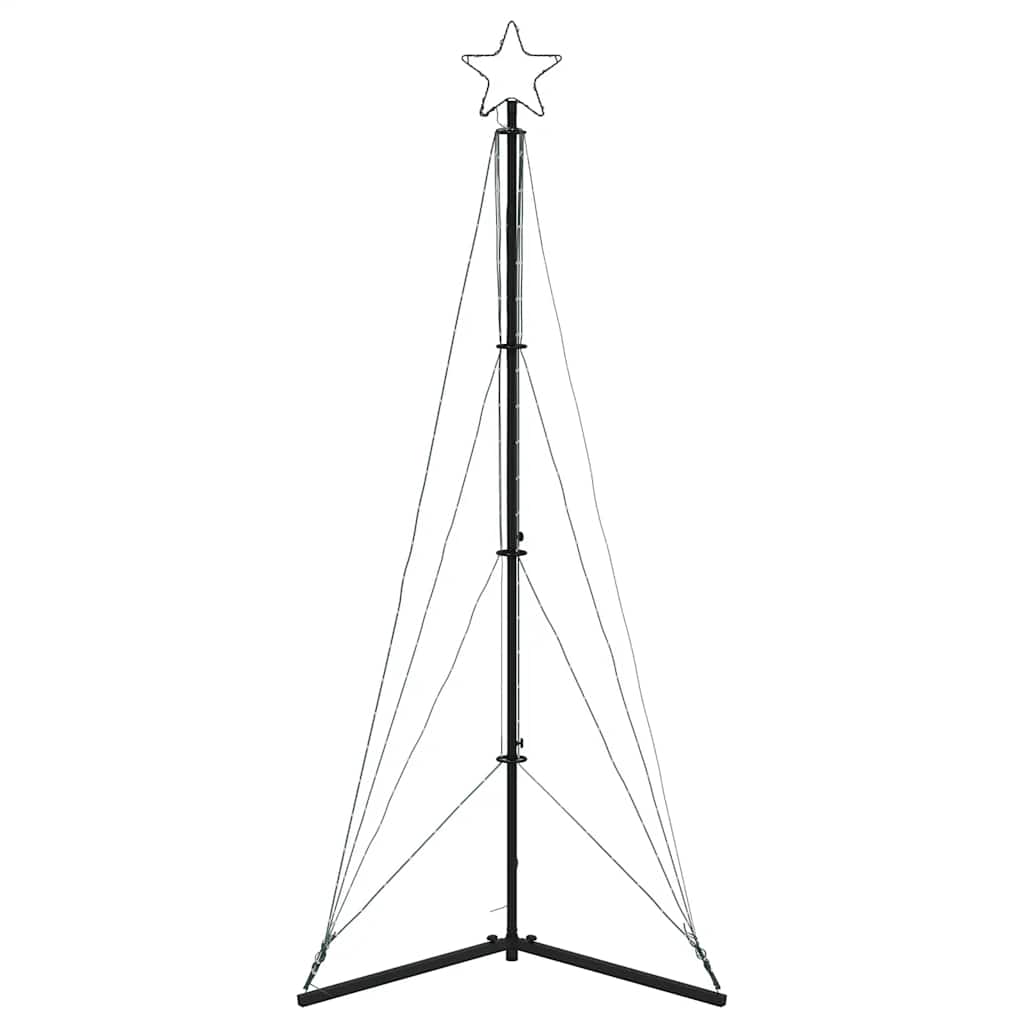 LED julgran 363 LEDs blå 182 cm