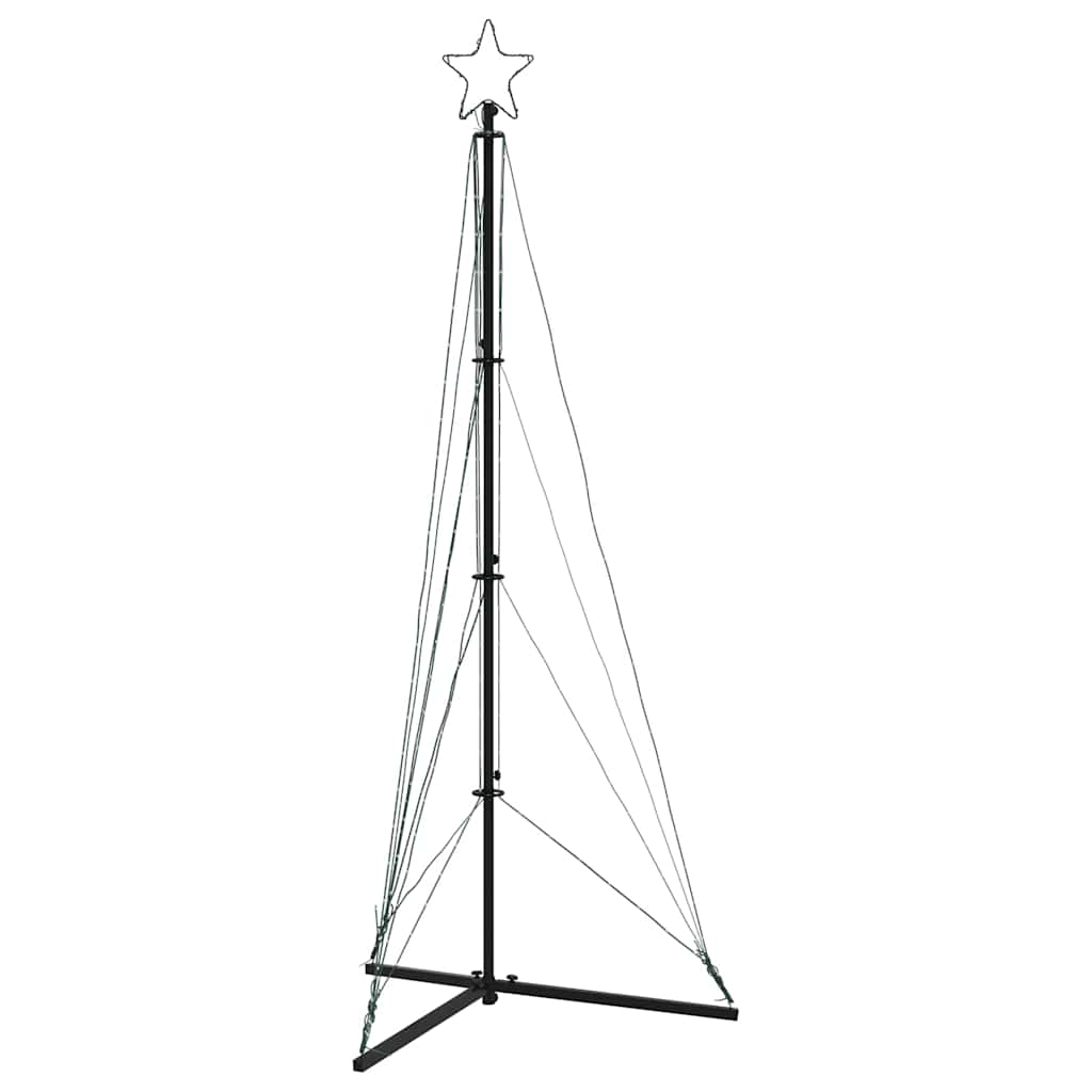 LED julgran 363 LEDs blå 182 cm