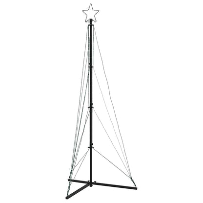 LED julgran 363 LEDs blå 182 cm