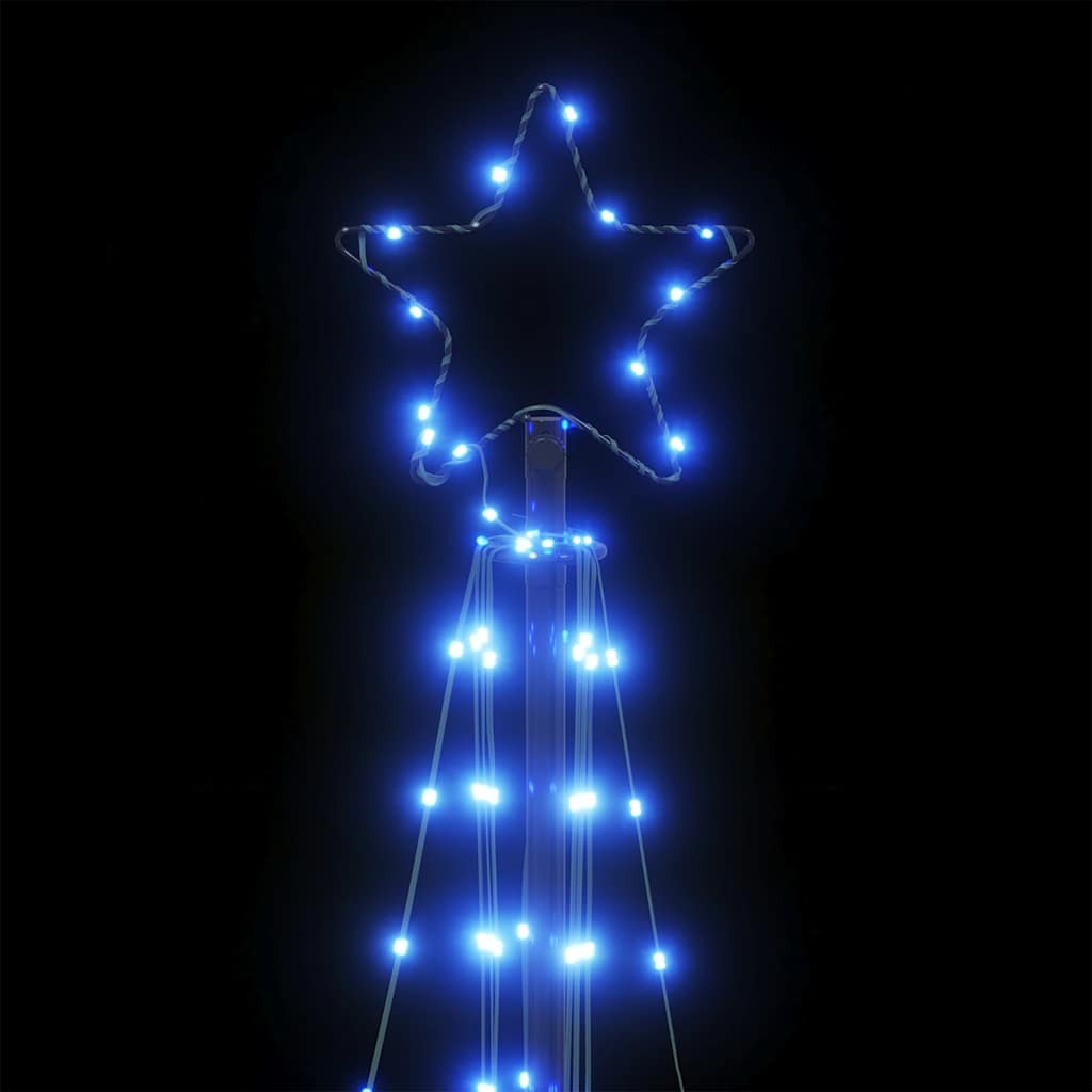 LED julgran 363 LEDs blå 182 cm