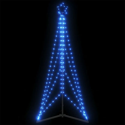 LED julgran 363 LEDs blå 182 cm