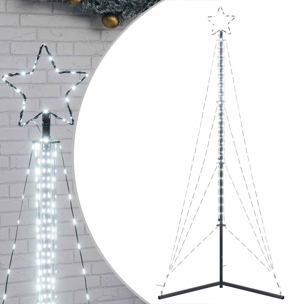 LED julgran 483 LED kallvit 240 cm