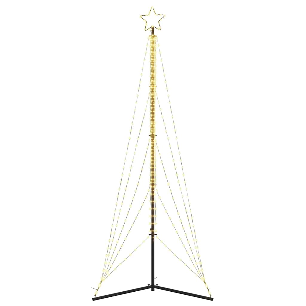 LED julgran 525 LEDs varmvit 302 cm