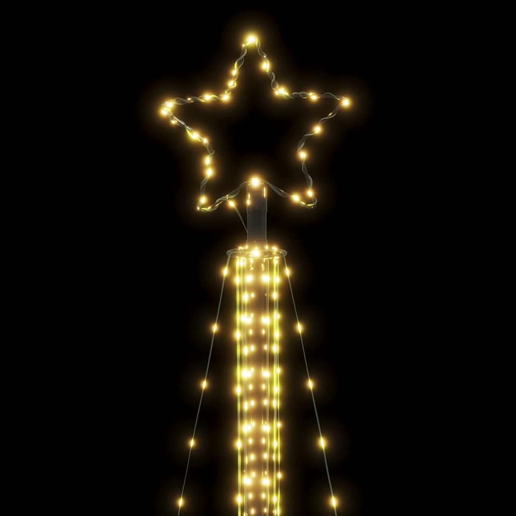 LED julgran 525 LEDs varmvit 302 cm