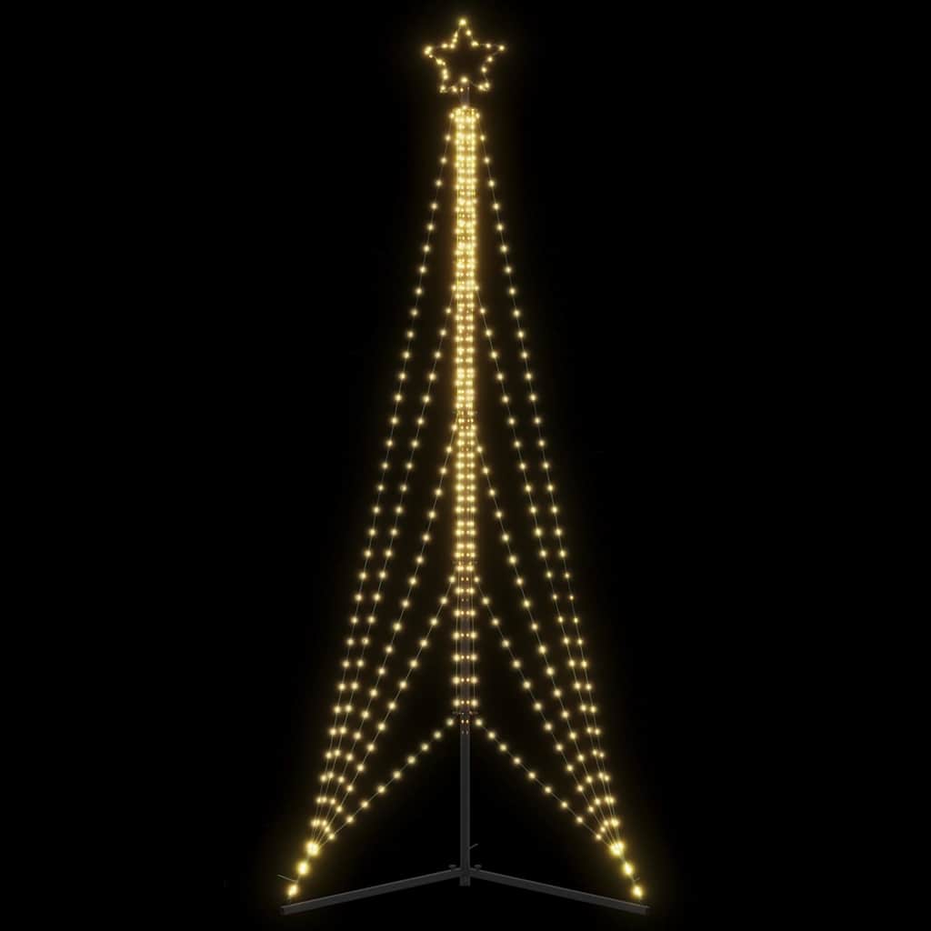 LED julgran 525 LEDs varmvit 302 cm