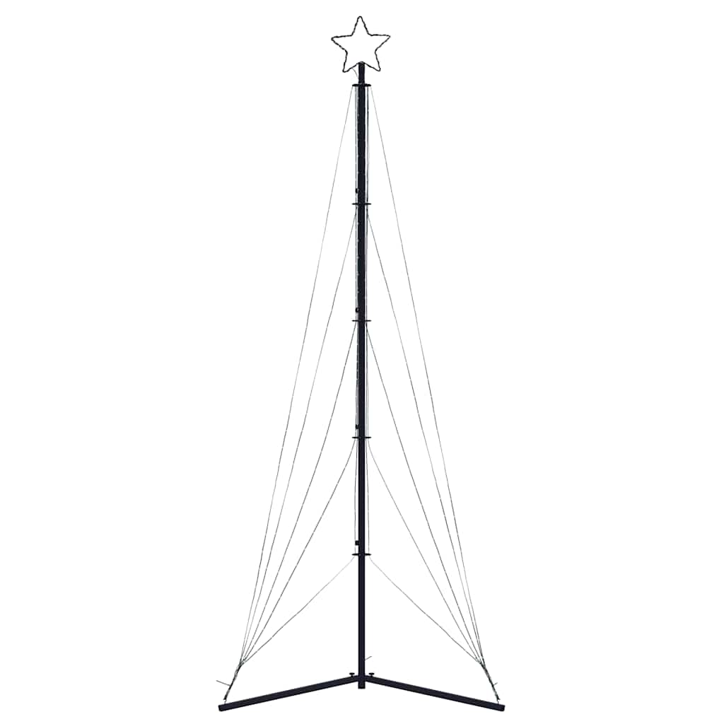 LED julgran 525 LEDs blå 302 cm