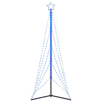 LED julgran 525 LEDs blå 302 cm