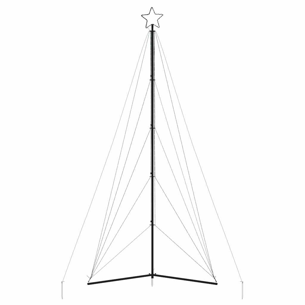 LED julgran 615 LEDs varmvit 404,5 cm