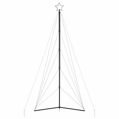 LED julgran 615 LEDs blå 404,5 cm