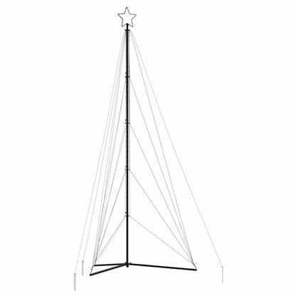 LED julgran 615 LEDs flerfärgad 404,5 cm
