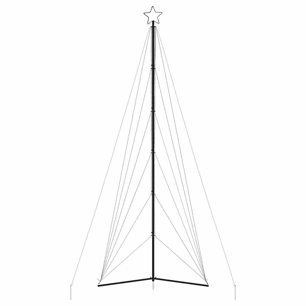 LED julgran 861 LEDs varmvit 478 cm
