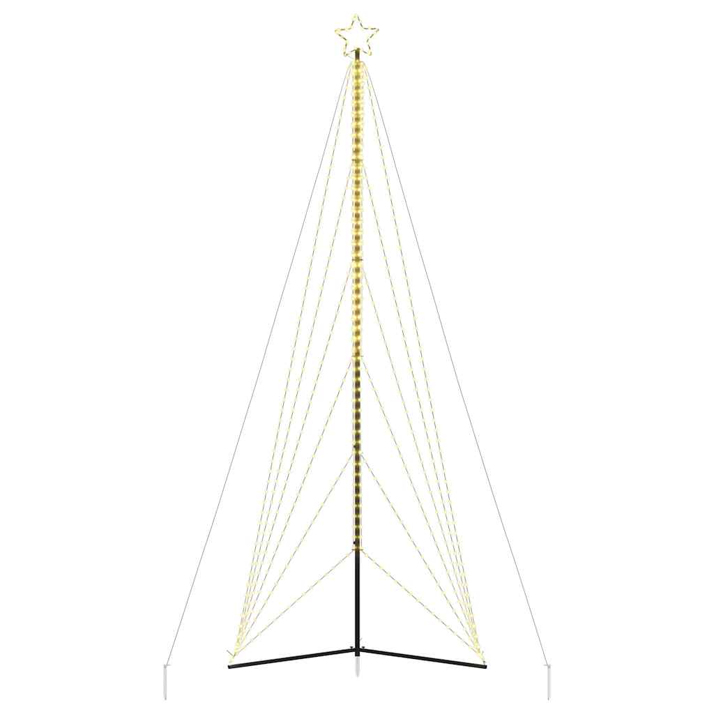 LED julgran 861 LEDs varmvit 478 cm