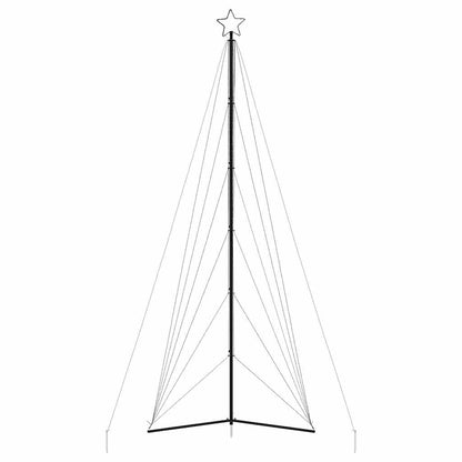 LED julgran 861 LEDs flerfärgad 478 cm