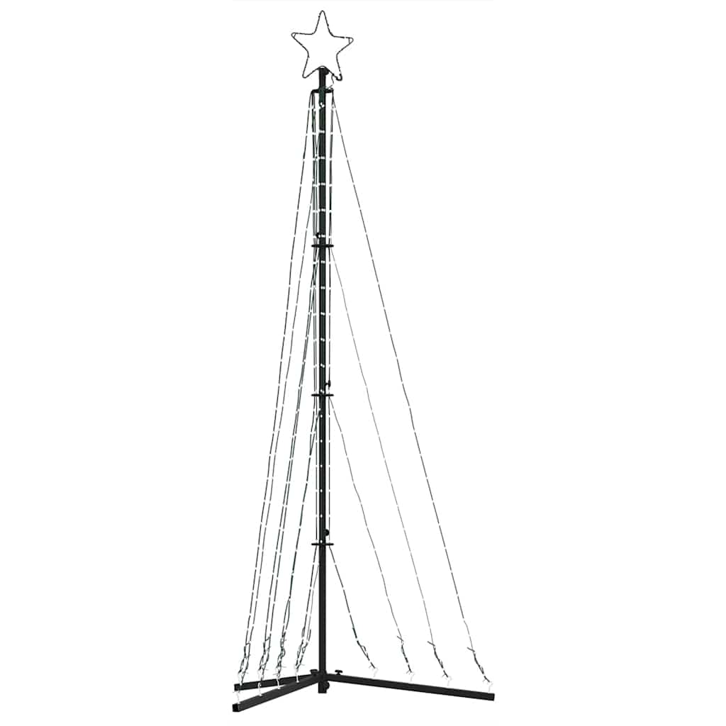 LED julgran 339 LEDs varmvit 187 cm