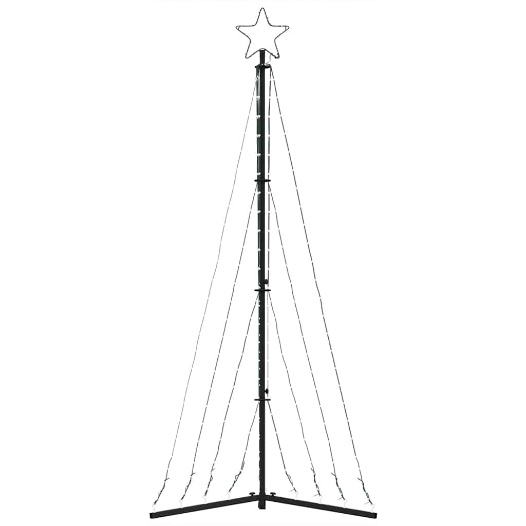 LED julgran 339 LEDs varmvit 187 cm