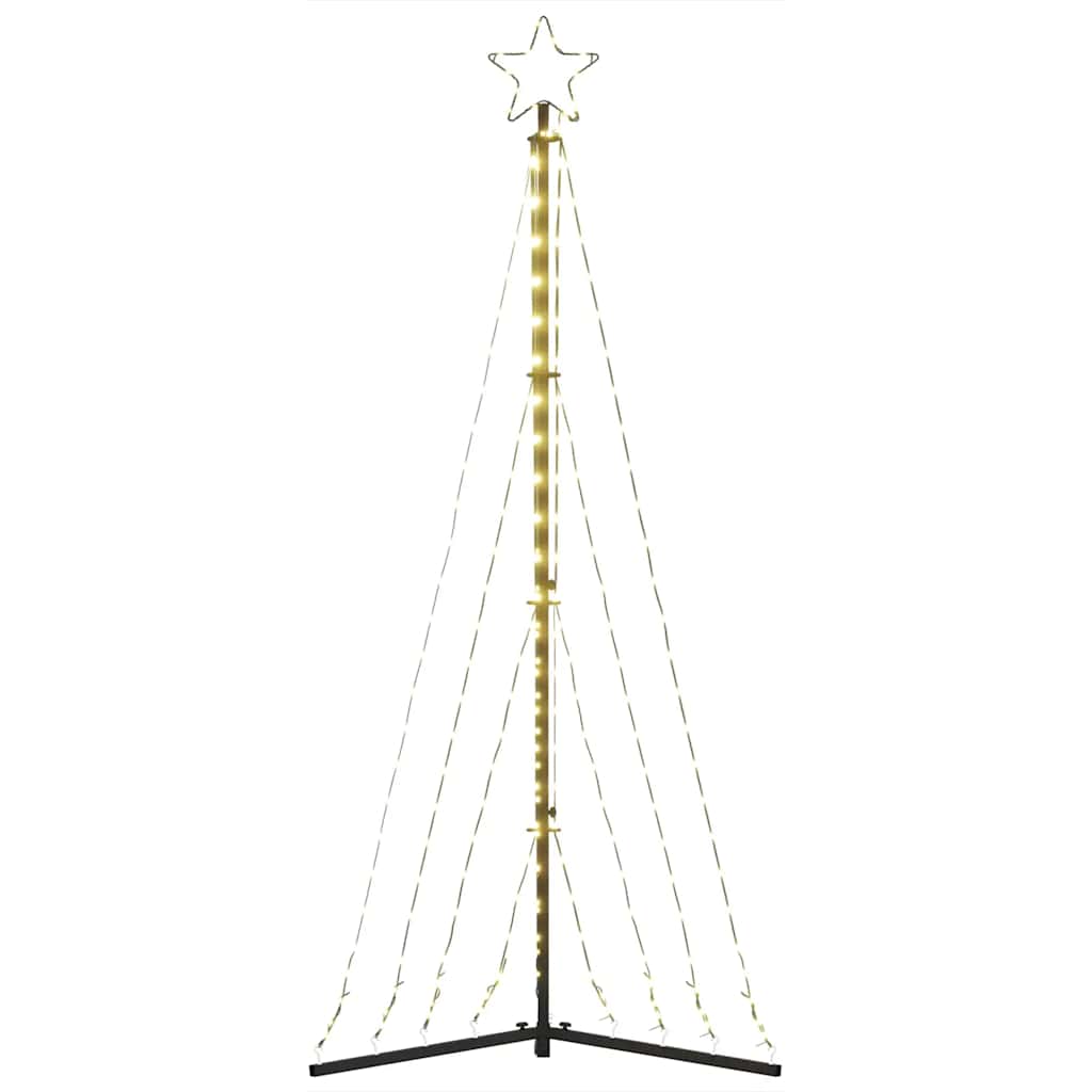 LED julgran 339 LEDs varmvit 187 cm