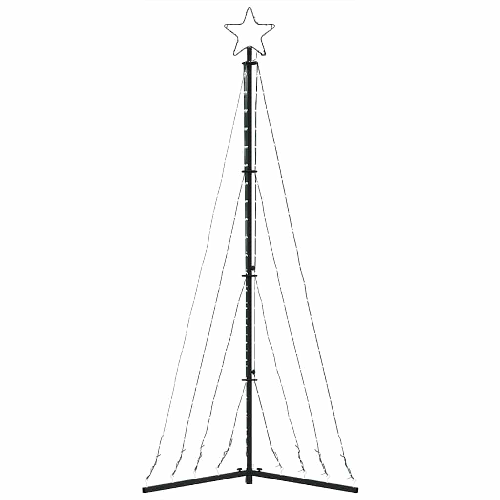 LED julgran 339 LEDs kallvit 187 cm