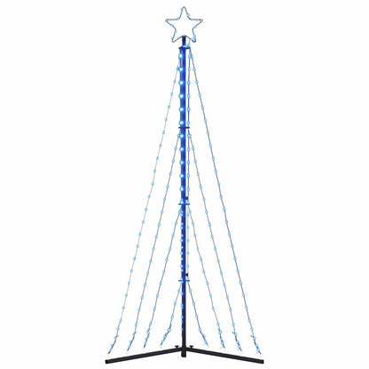 LED julgran 339 LEDs blå 187 cm