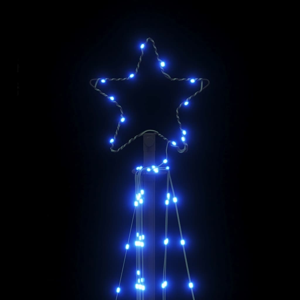 LED julgran 339 LEDs blå 187 cm