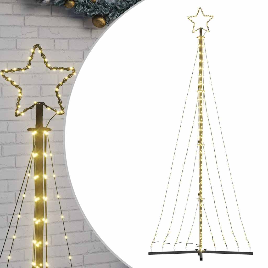 LED julgran 447 LED varmvit 250 cm