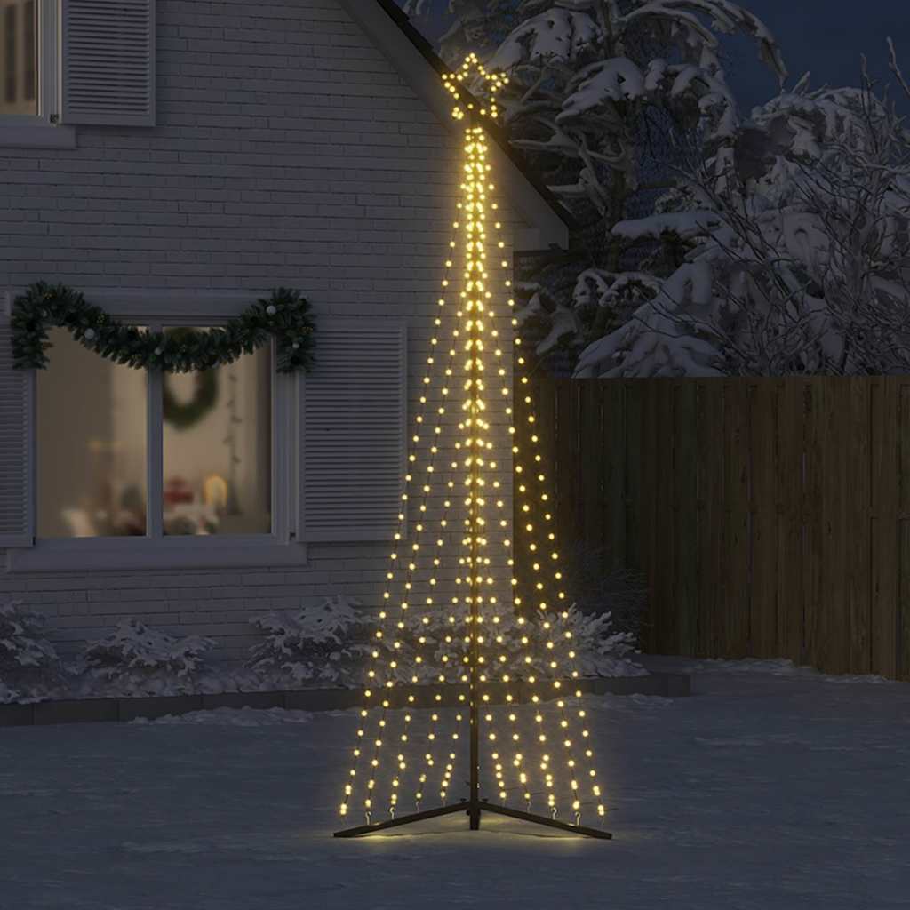 LED julgran 495 LED varmvit 300,5 cm