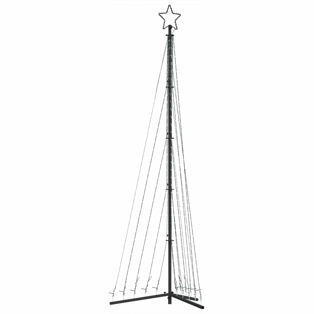 LED julgran 495 LEDs blå 300,5 cm