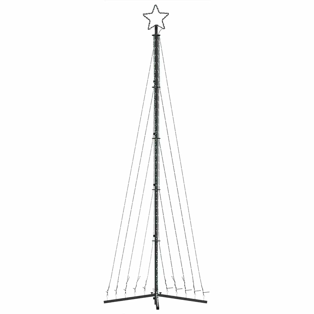 LED julgran 495 LEDs blå 300,5 cm
