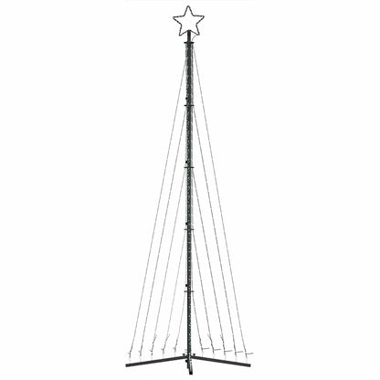LED julgran 495 LEDs blå 300,5 cm