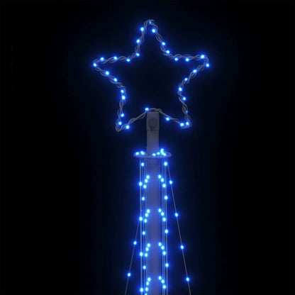 LED julgran 495 LEDs blå 300,5 cm