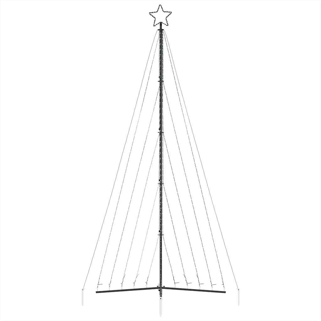 LED julgran 570 LEDs varmvit 399 cm