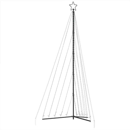 LED julgran 570 LEDs kallvit 399 cm