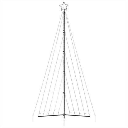 LED julgran 570 LEDs kallvit 399 cm