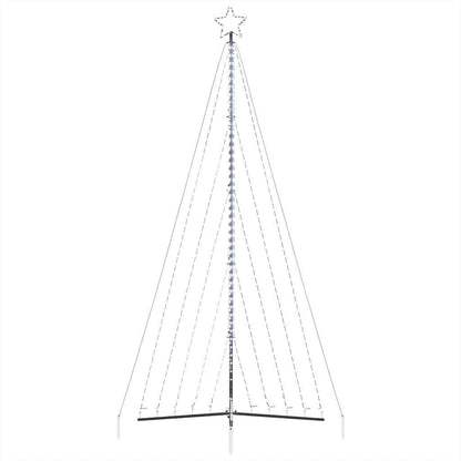 LED julgran 570 LEDs kallvit 399 cm