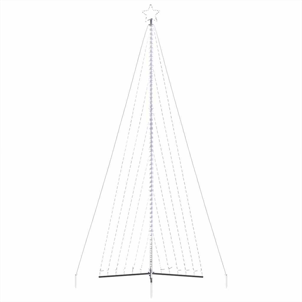LED julgran 789 LEDs kallvit 476 cm
