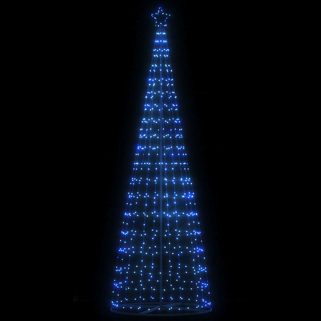 LED julgran 550 LEDs blå 300 cm