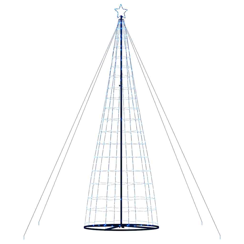 LED julgran 1534 LEDs blå 500 cm