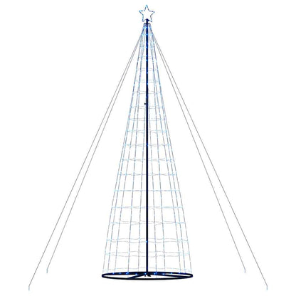 LED julgran 1534 LEDs blå 500 cm