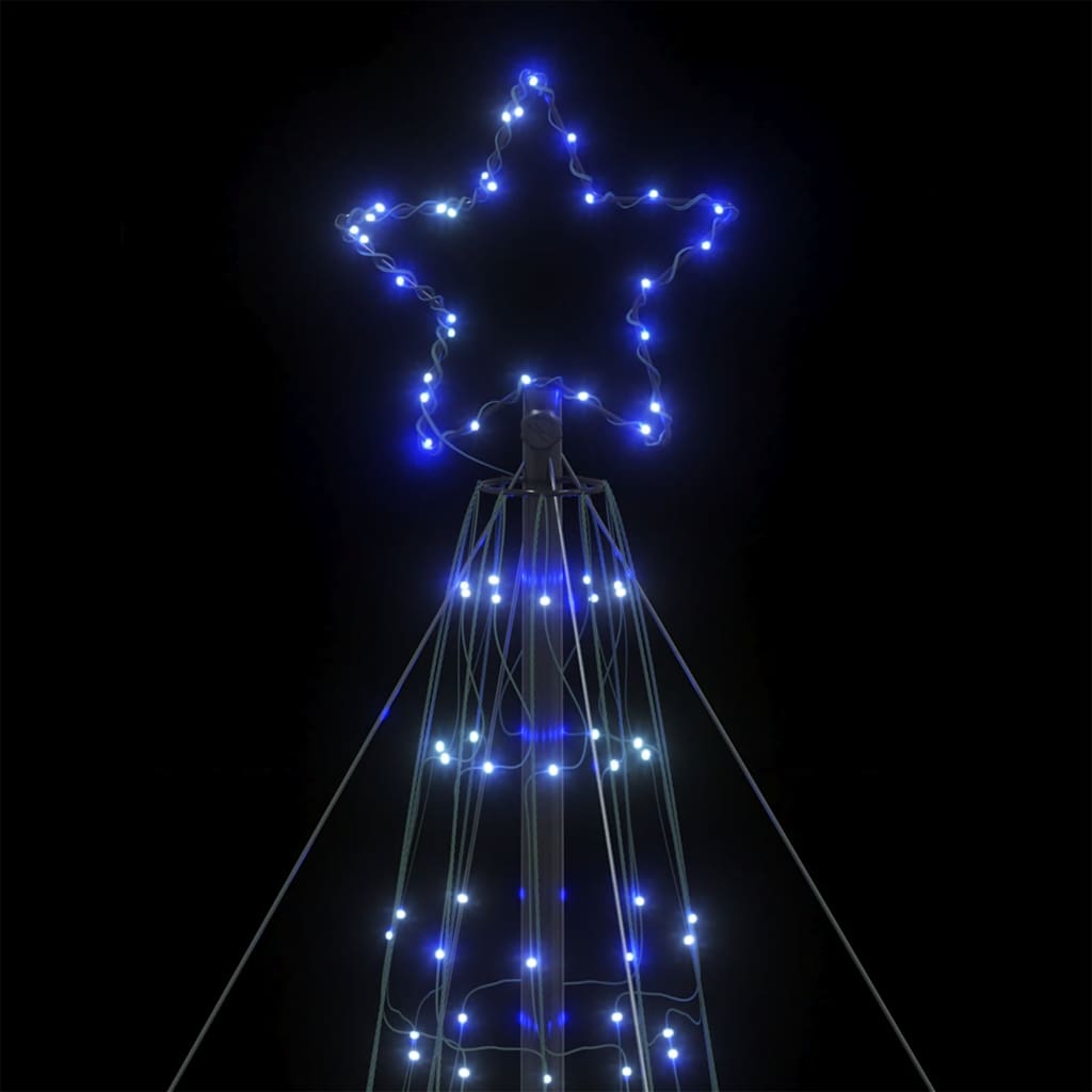 LED julgran 1534 LEDs blå 500 cm