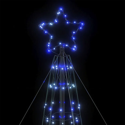 LED julgran 1534 LEDs blå 500 cm