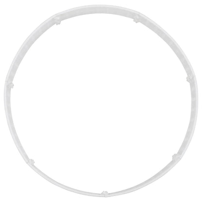 Julgranskrage vit Ø56x23 cm plast