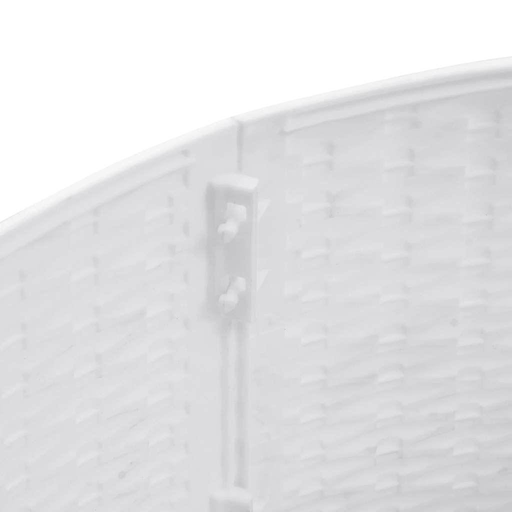 Julgranskrage vit Ø56x23 cm plast