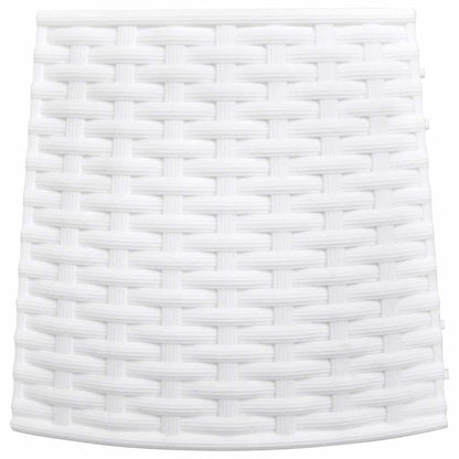 Julgranskrage vit Ø65x23 cm plast