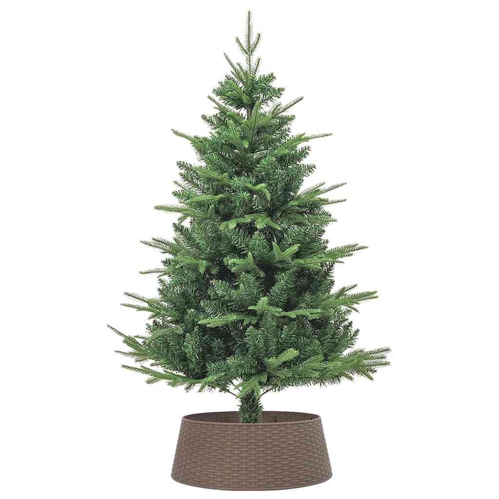 Julgranskrage brun Ø65x23 cm plast