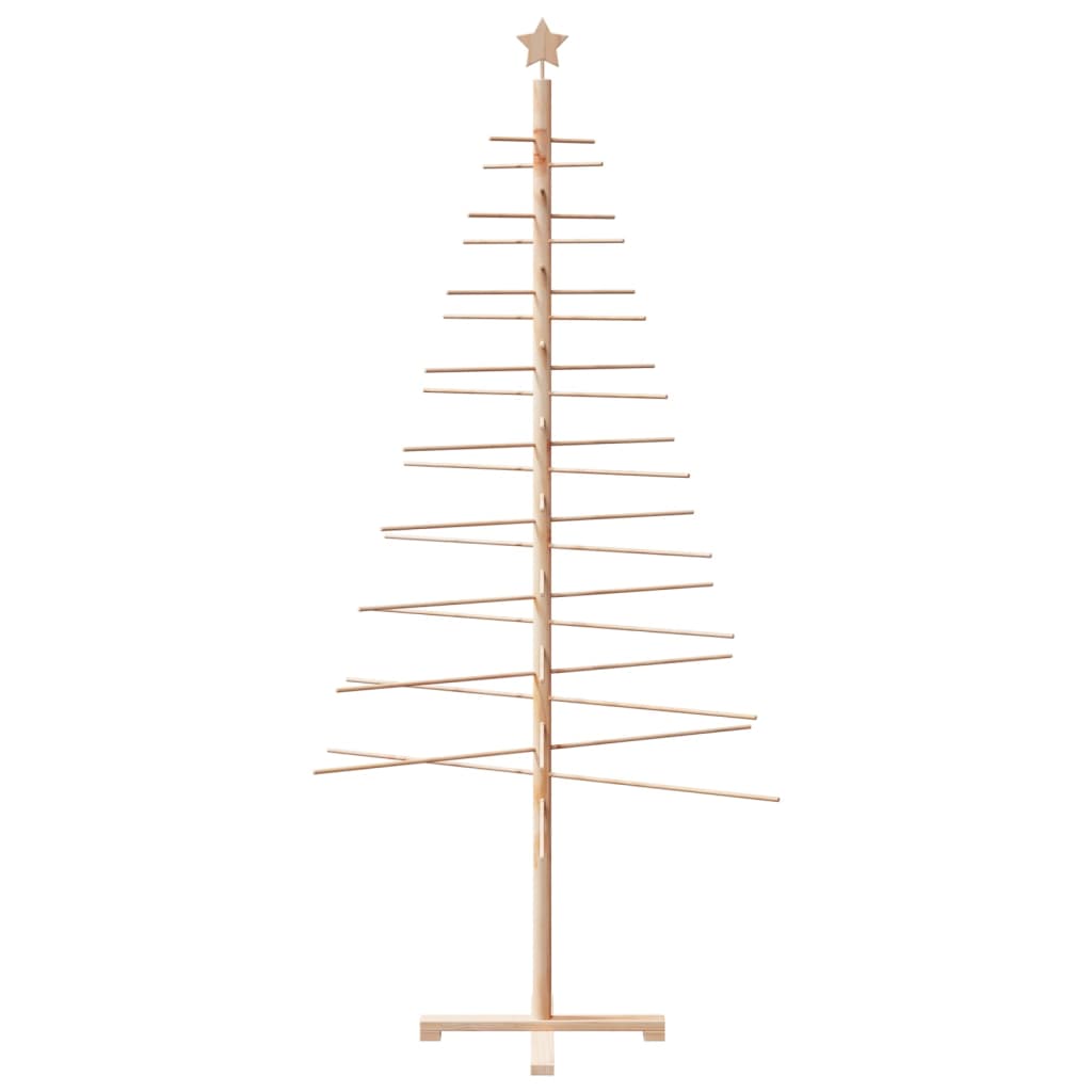 Julgran i trä 210 cm massiv furu
