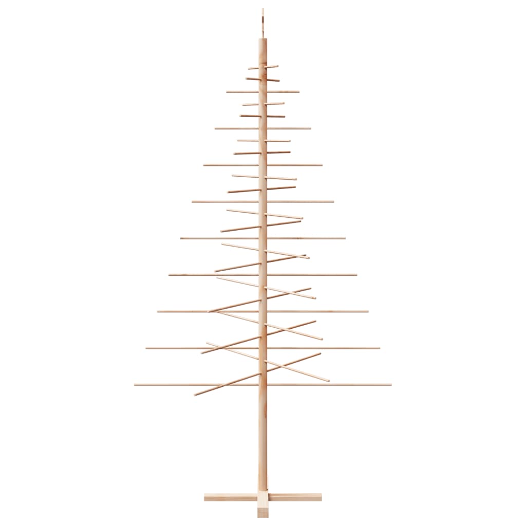 Julgran i trä 210 cm massiv furu